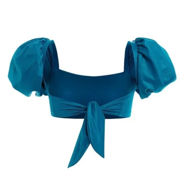 NWT Agua Bendita NWT Calista Small Bikini Top Isabella Small Bikini Bottoms Set - Picture 11 of 16